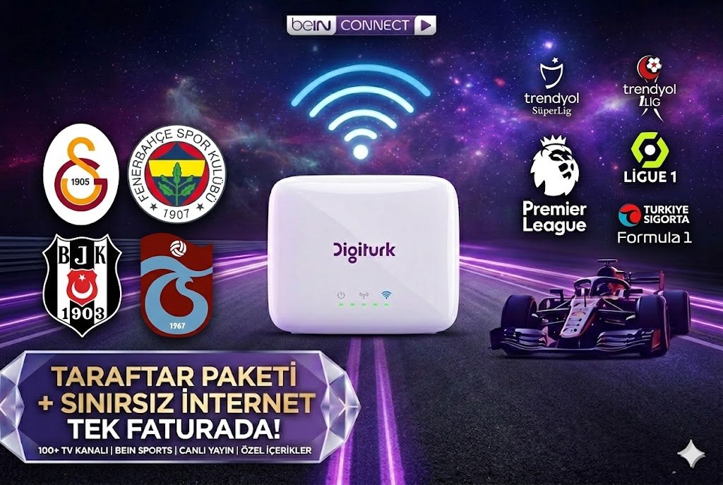 🌐  Taraftar Paketi + İnternet  Kutusuz